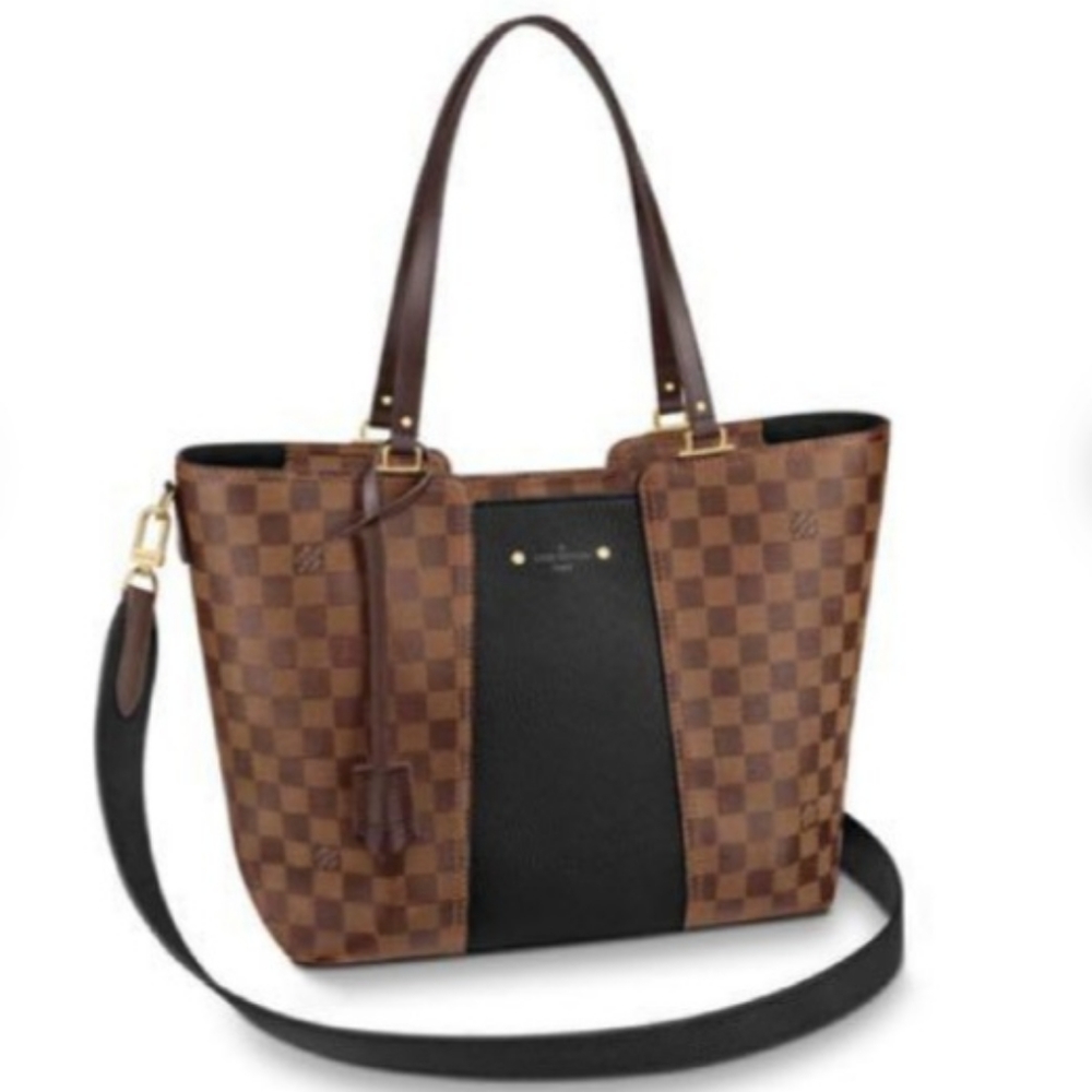 Authentic Louis Vuitton Jersey Brown Tote - Picture 4 of 9